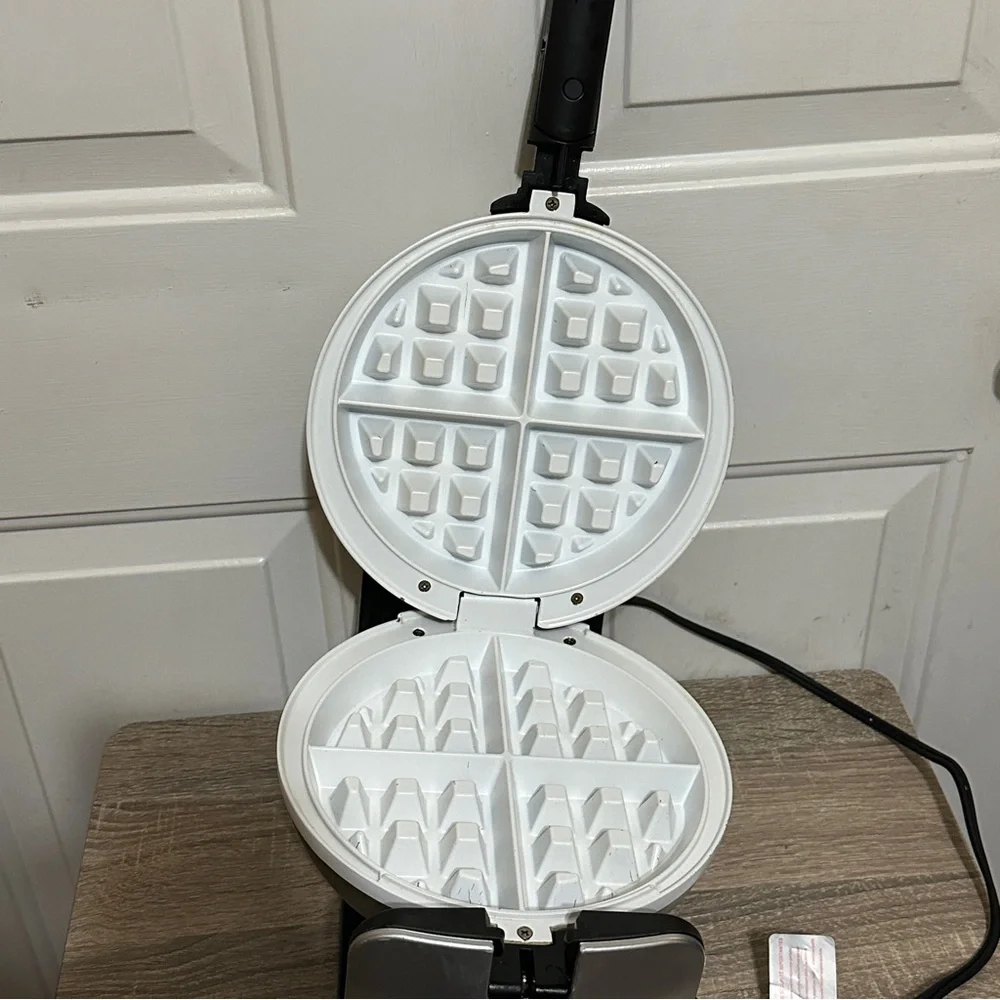 Bialetti Rotating Belgian‎ Waffle Iron Maker TSK-2901BW Works!